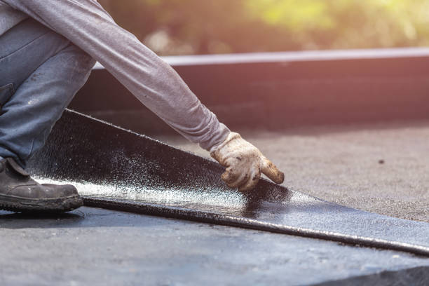 Professional Exterior Waterproofing technician working in Livingston, NJ